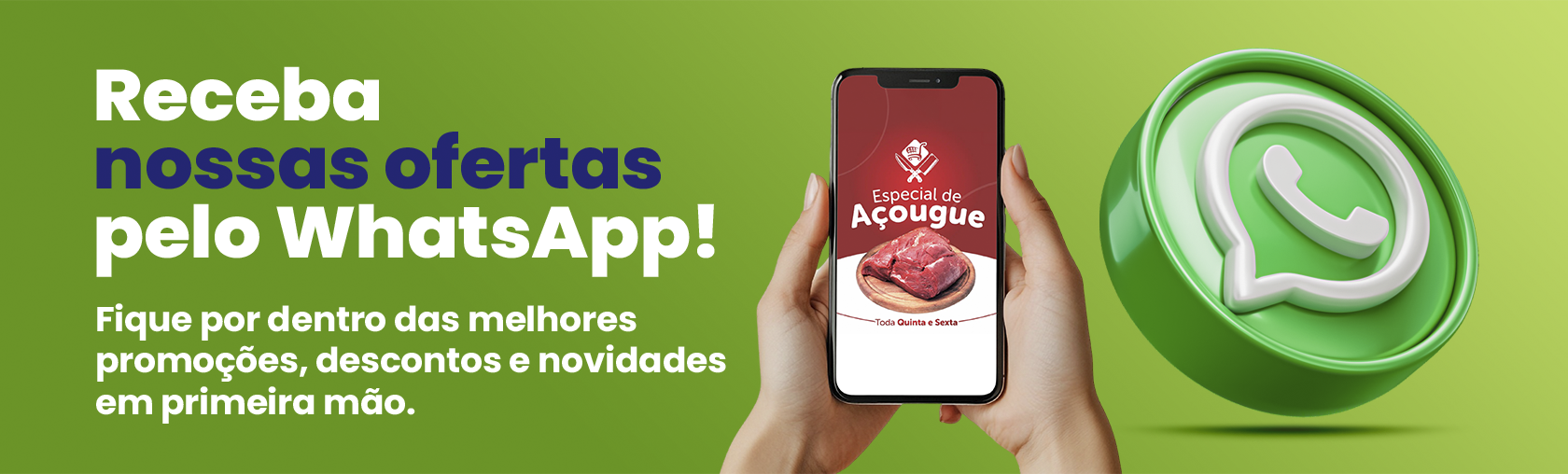 Ofertas do Supermercado Varandas pelo WhatsApp